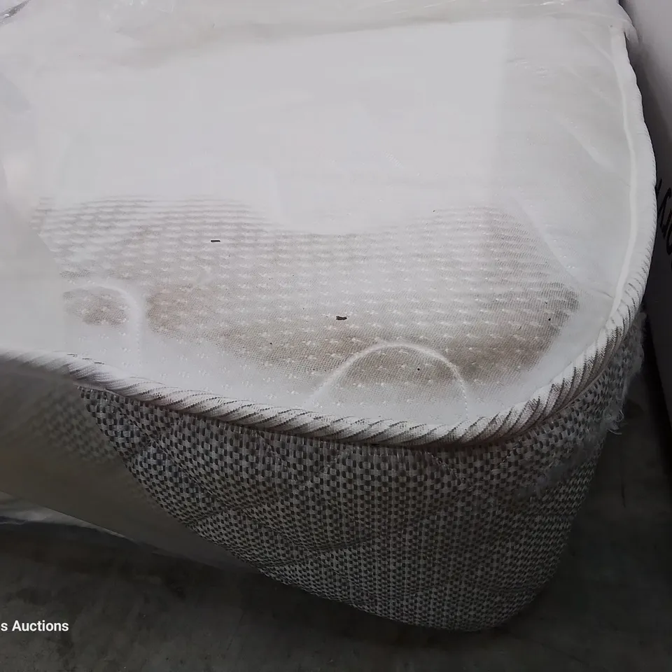 QUALITY BAGGED MEMORY FOAM SPRUNG OPEN COIL SUPER KING SIZE 6FT MATTRESS