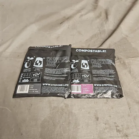SEALED STEP ONE X2 ASSORTED TRUNKS SIZE L
