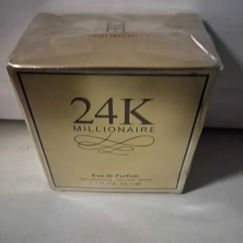 BOXED AND SEALED 24K MILLIONAIRE EAU DE PARFUM 50ML