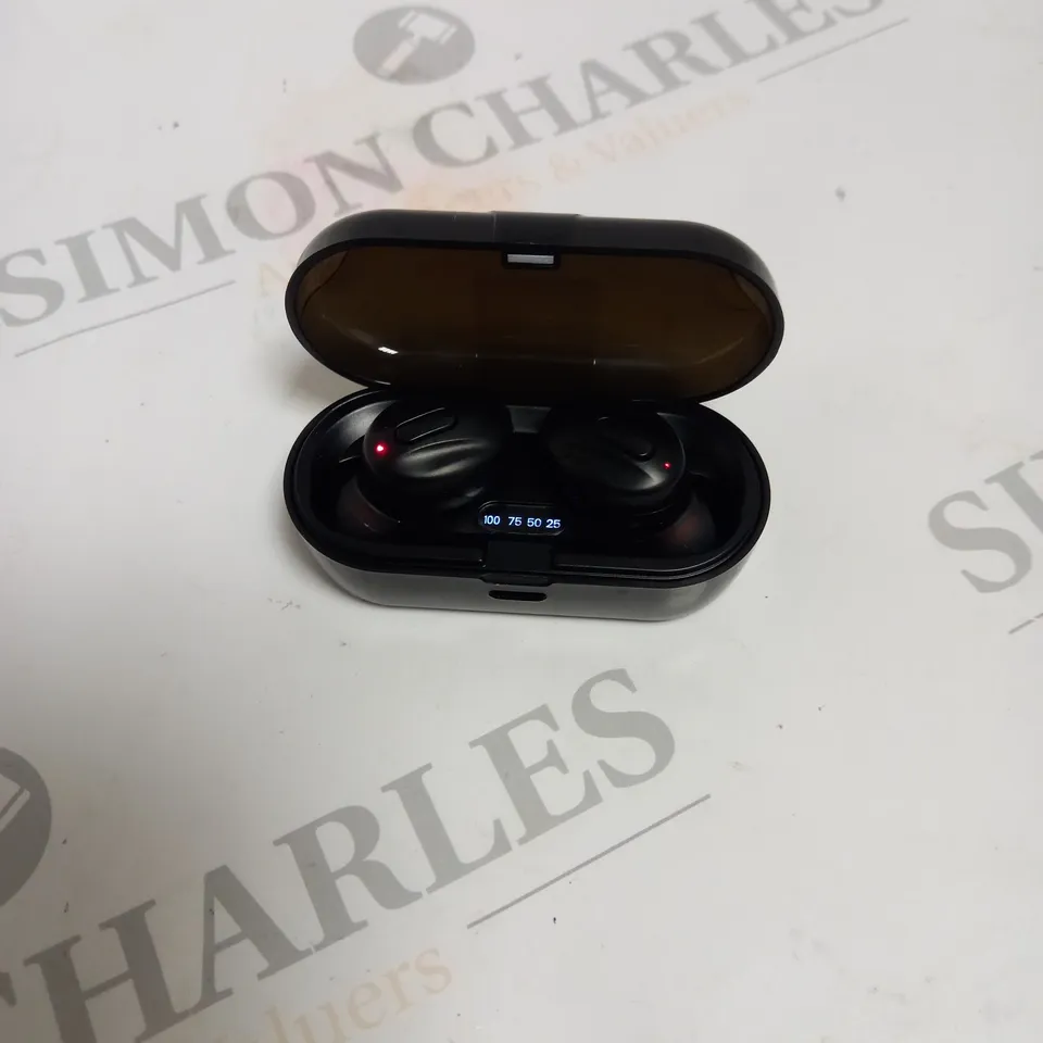 BOXED XG-13 WIRELESS EARBUDS - BLACK.  