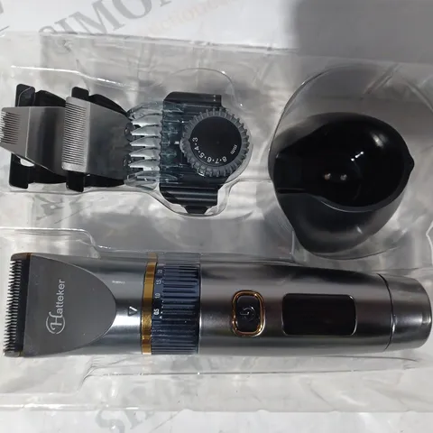 BOXED HATTEKER RFC-690 RECHARGEABLE HAIR CLIPPER