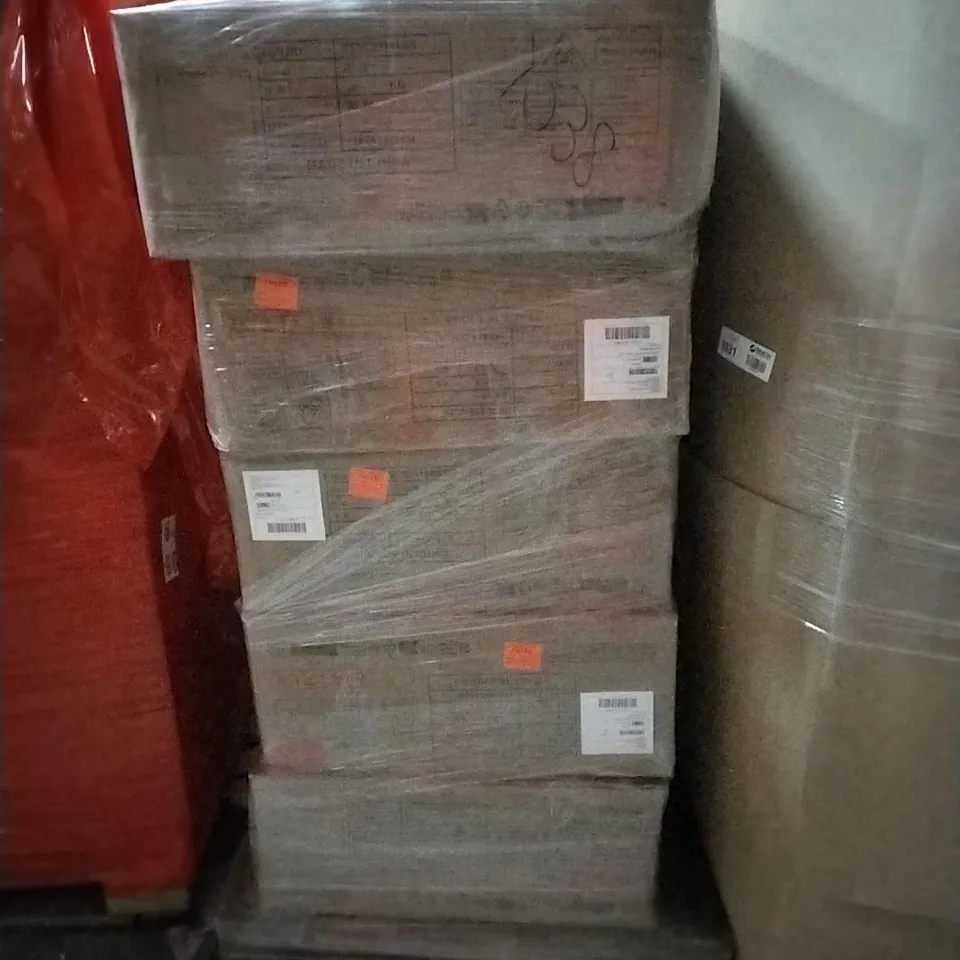 PALLET OF COMPLETE DESIGNER FAILED QUALITY ASSURANCE FLAT-PACKED FURNITURE 