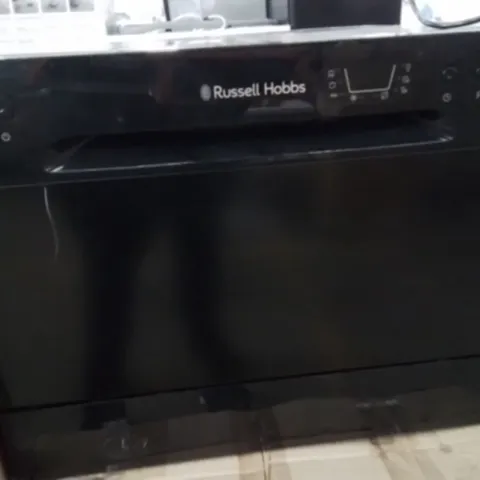 RUSSELL HOBBS RHTTDW6B TABLE TOP DISHWASHER - BLACK