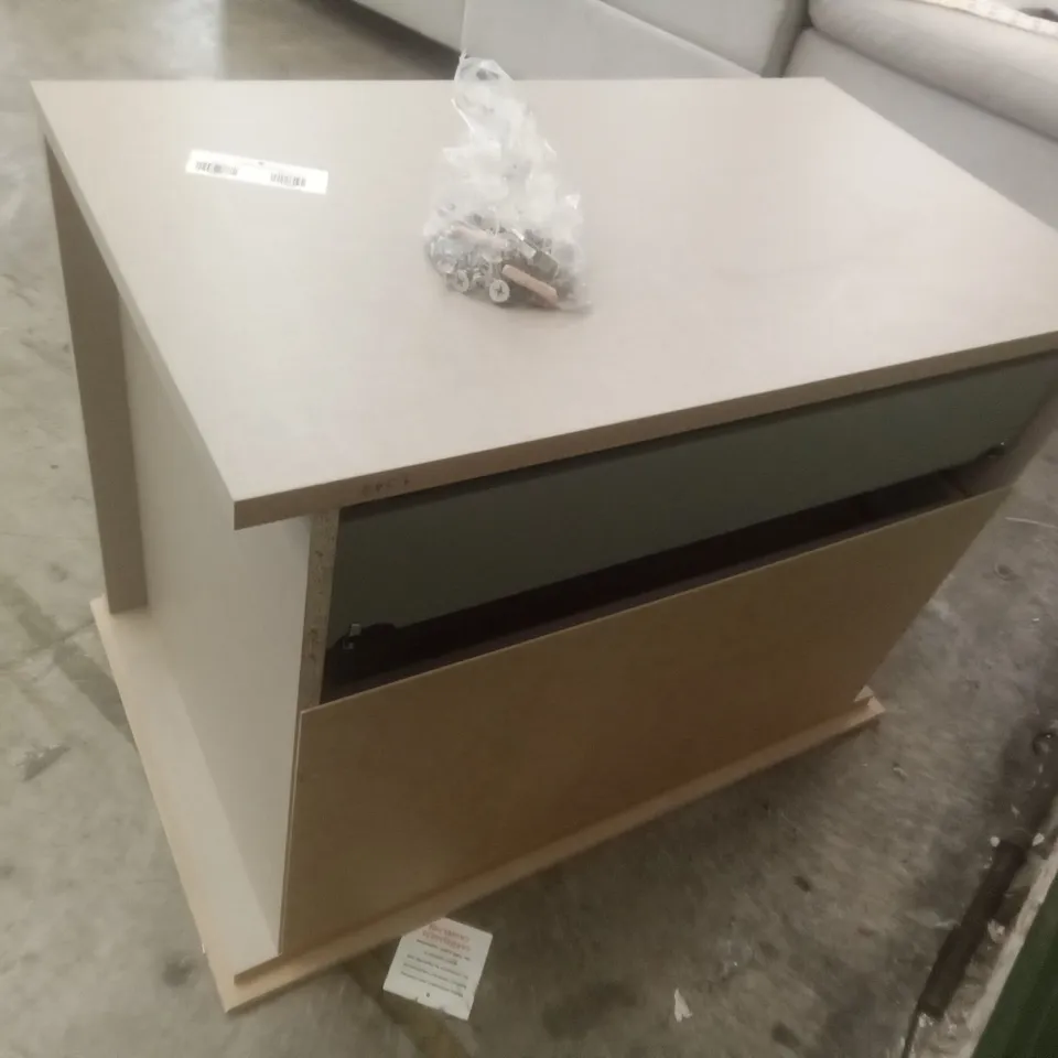 GREY 3 DRAWER CHEST 