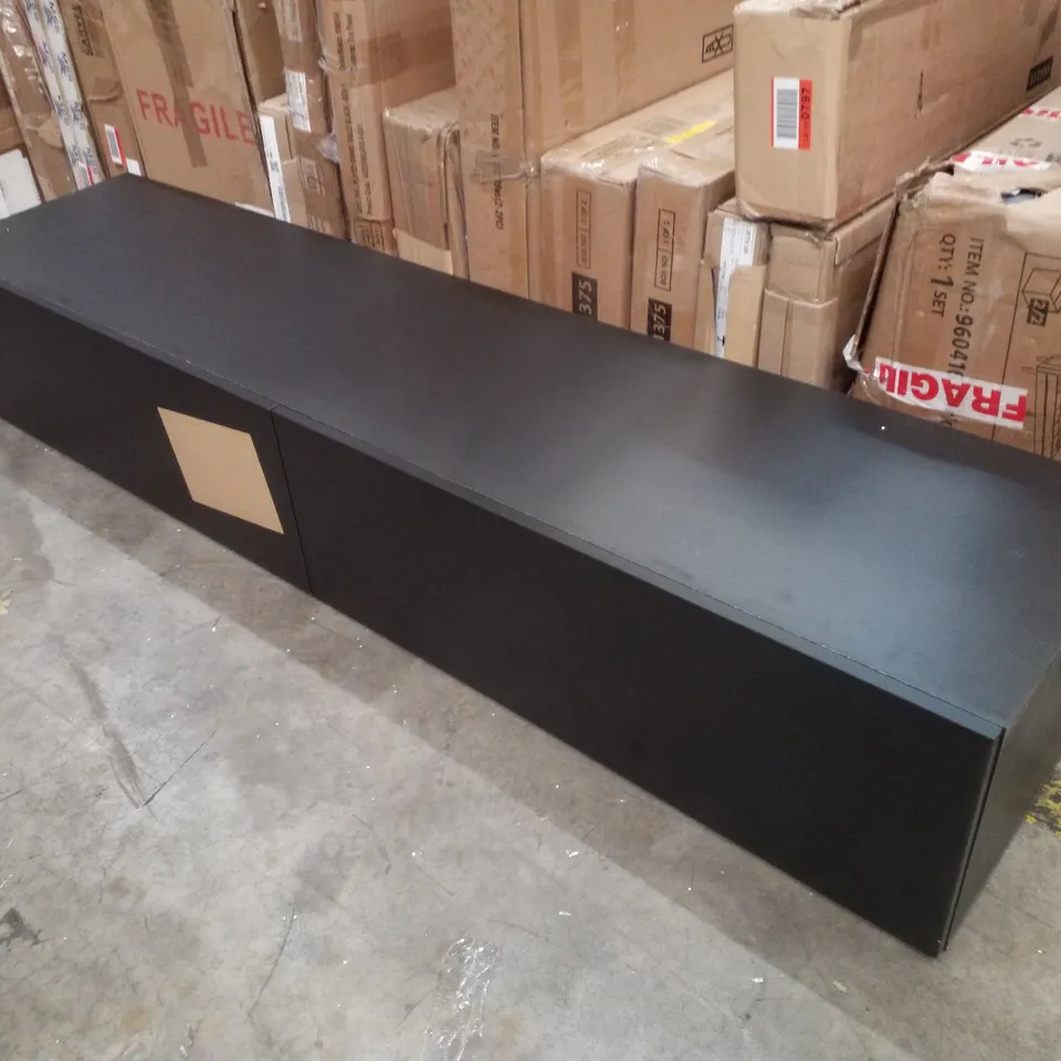 BLACK TV CABINET 