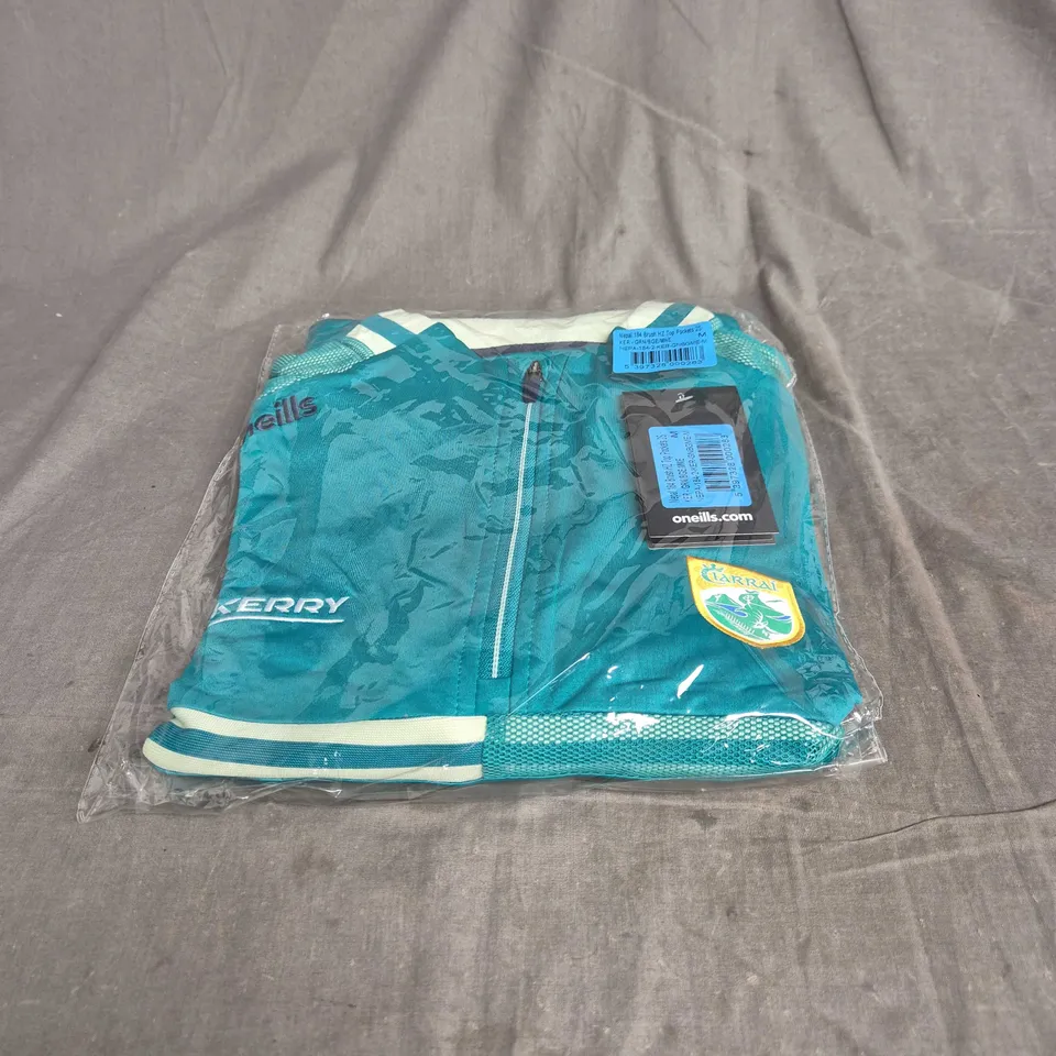ONEILLS GAA CO KERRY 1/4 ZIP UP TOP, MEDIUM. BAGGED