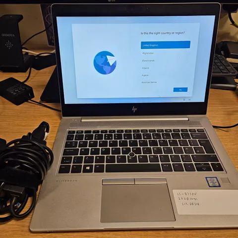 HP ELITEBOOK HSN-112C LAPTOP - INTEL CORE I5-8350U CPU, 16GB RAM, 512GB SSD
