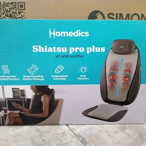 BOXED HOMEDICS SBM-350H SHIATSU PRO PLUS MASSAGER