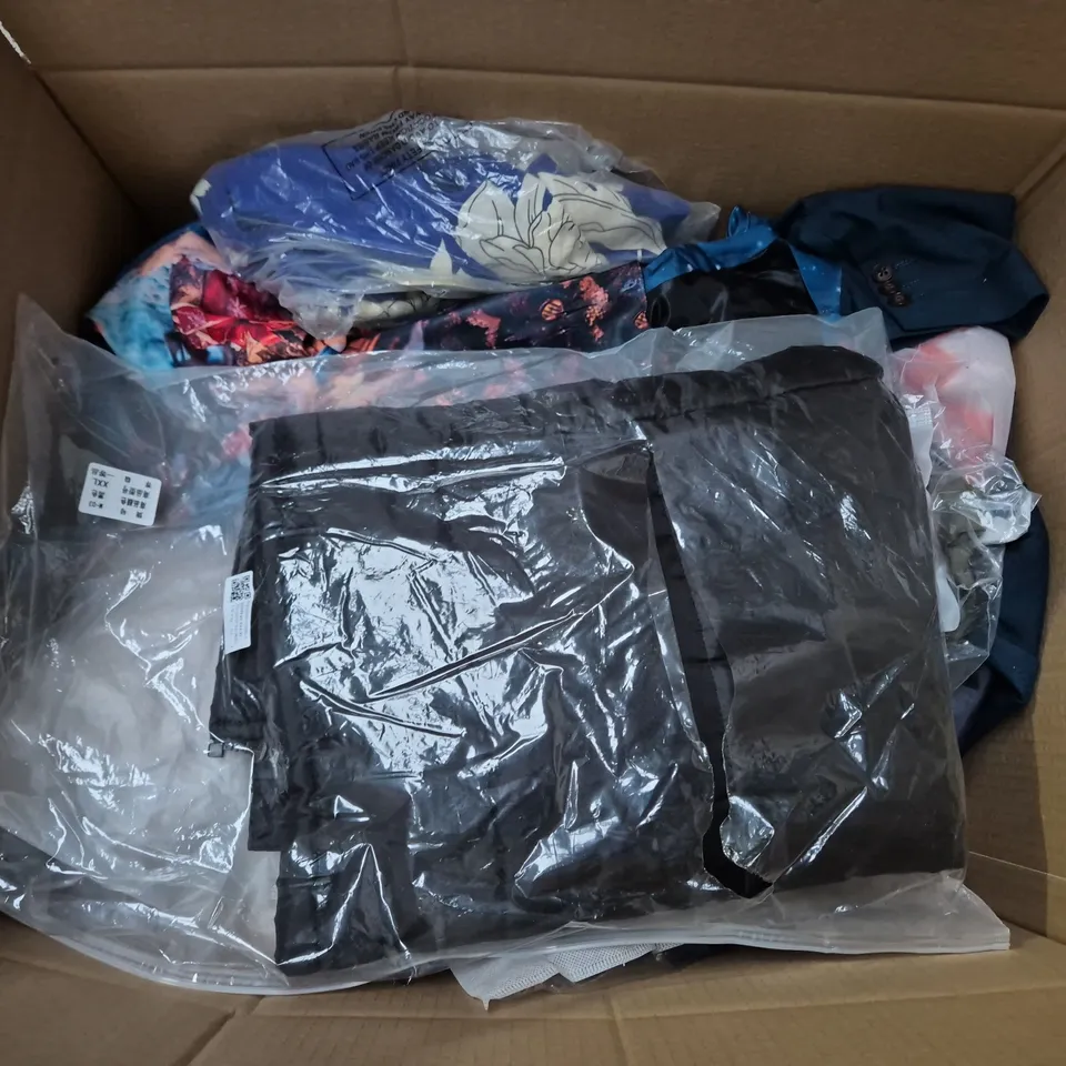 APPROXIMATELY 25 ASSORTED CLOTHING AND FASHION PRODUCTS IN VARIOUS STYLES AND SIZES - COLLECTION ONLY