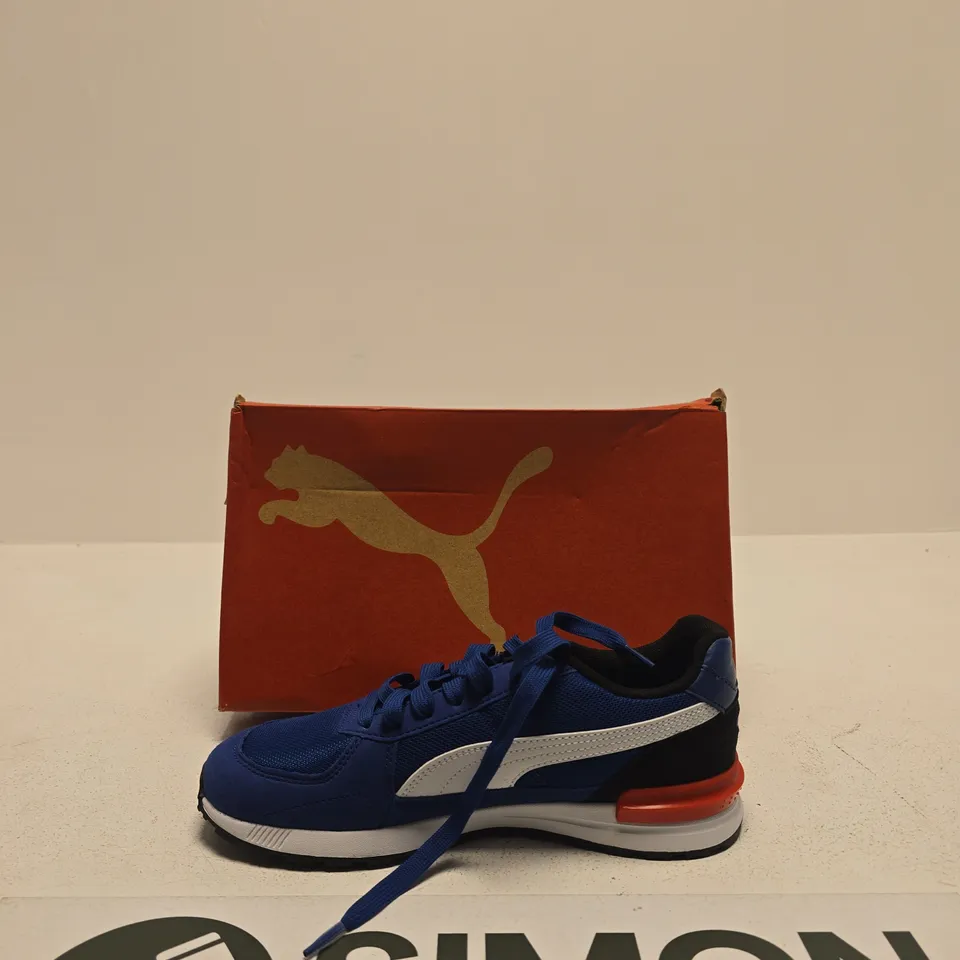 PUMA BLUE RUNNING SNEAKERS – FORMSTRIP, SIZE UK 4