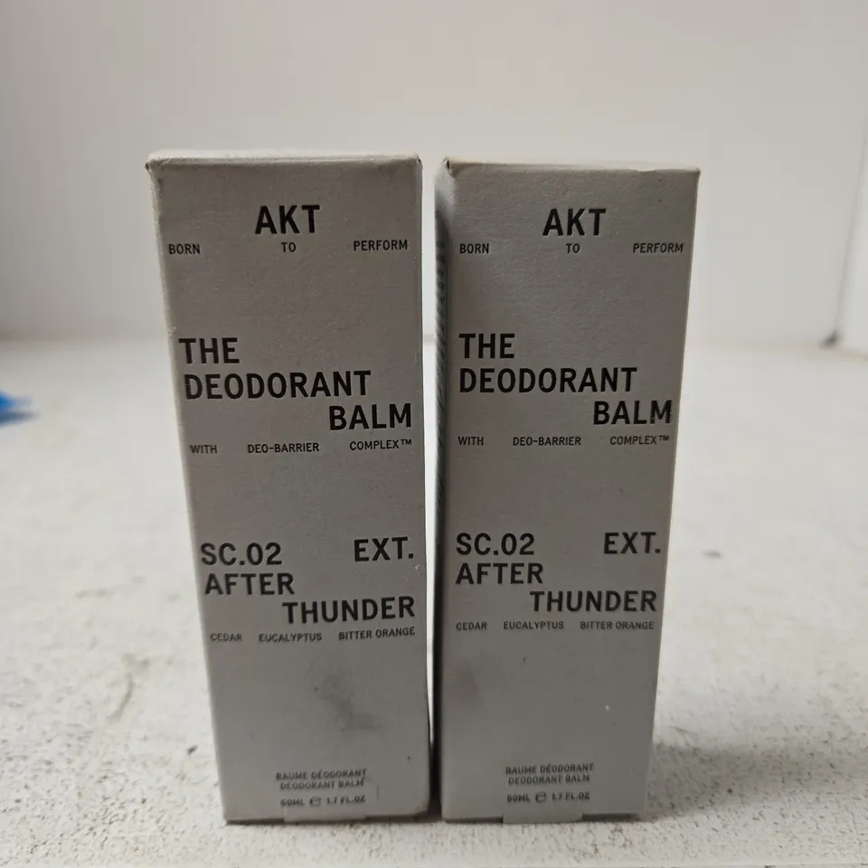 AKT THE DEODORANT BALM – SC.02 AFTER THUNDER