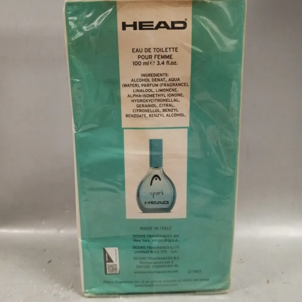 BOX OF APPROX 40 HEAD SPARK EAU DE TOILETTE 100ML