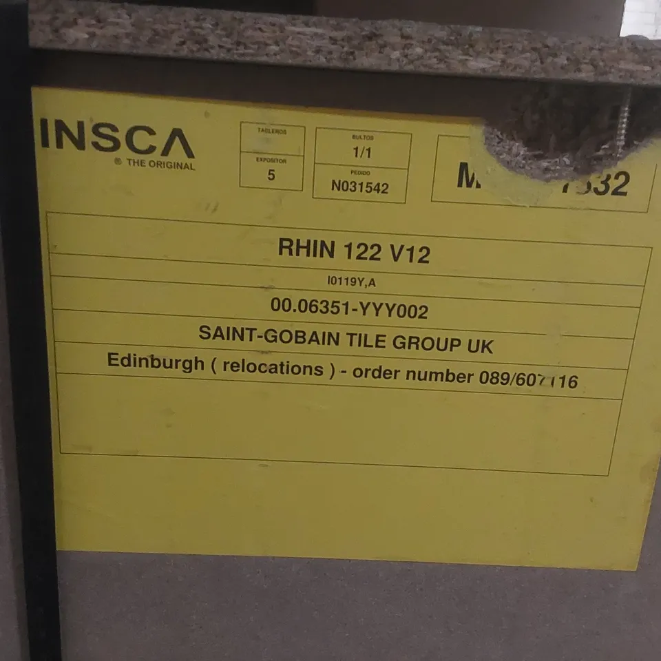 BOXED INSCA RHIN 122 V12 TILE DISPLAY UNIT
