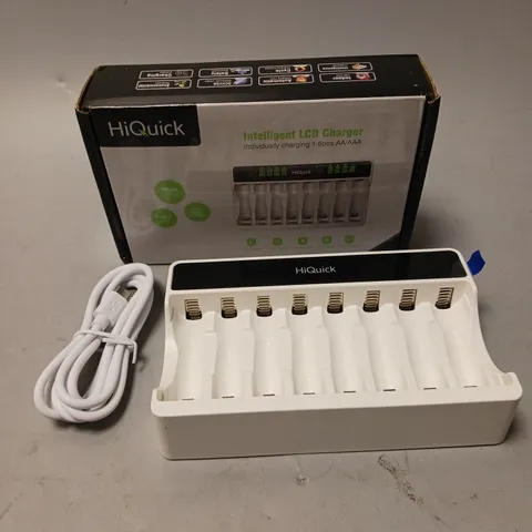 BOXED HIQUICK INTELLIGENT LCD CHARGER