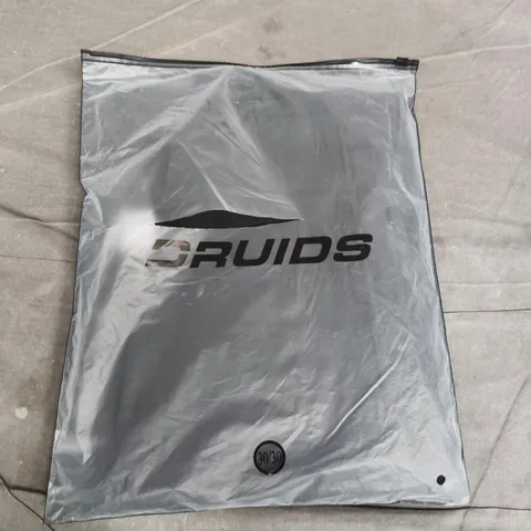 BAGGED DRUIDS MENS GOLF JOGGERS IN BLACK - 30/30