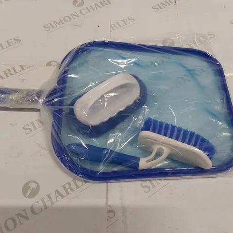 BOX OF APPROXIMATELY 10X POOL CLEANING KITS (1 BOX)