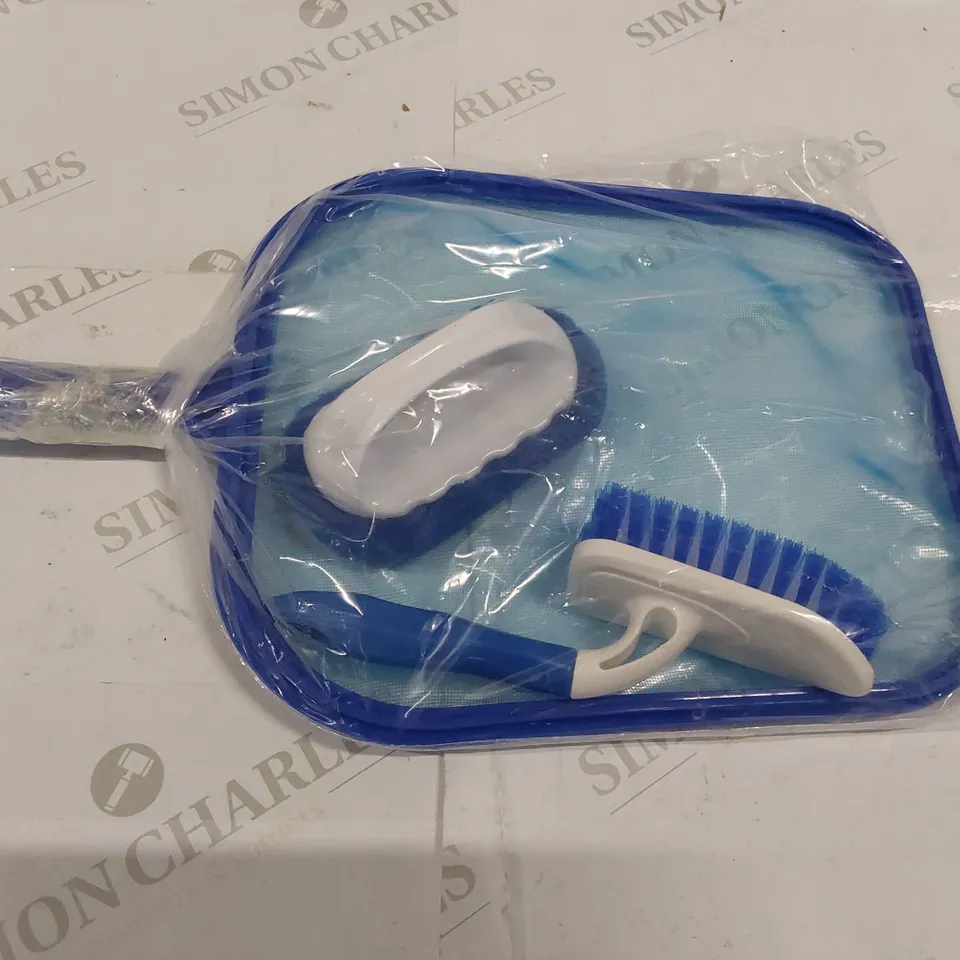 BOX OF APPROXIMATELY 10X POOL CLEANING KITS (1 BOX)