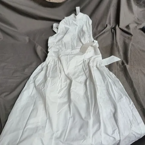 ZARA WOMEN'S WHITE DRESS – SIZE M 
