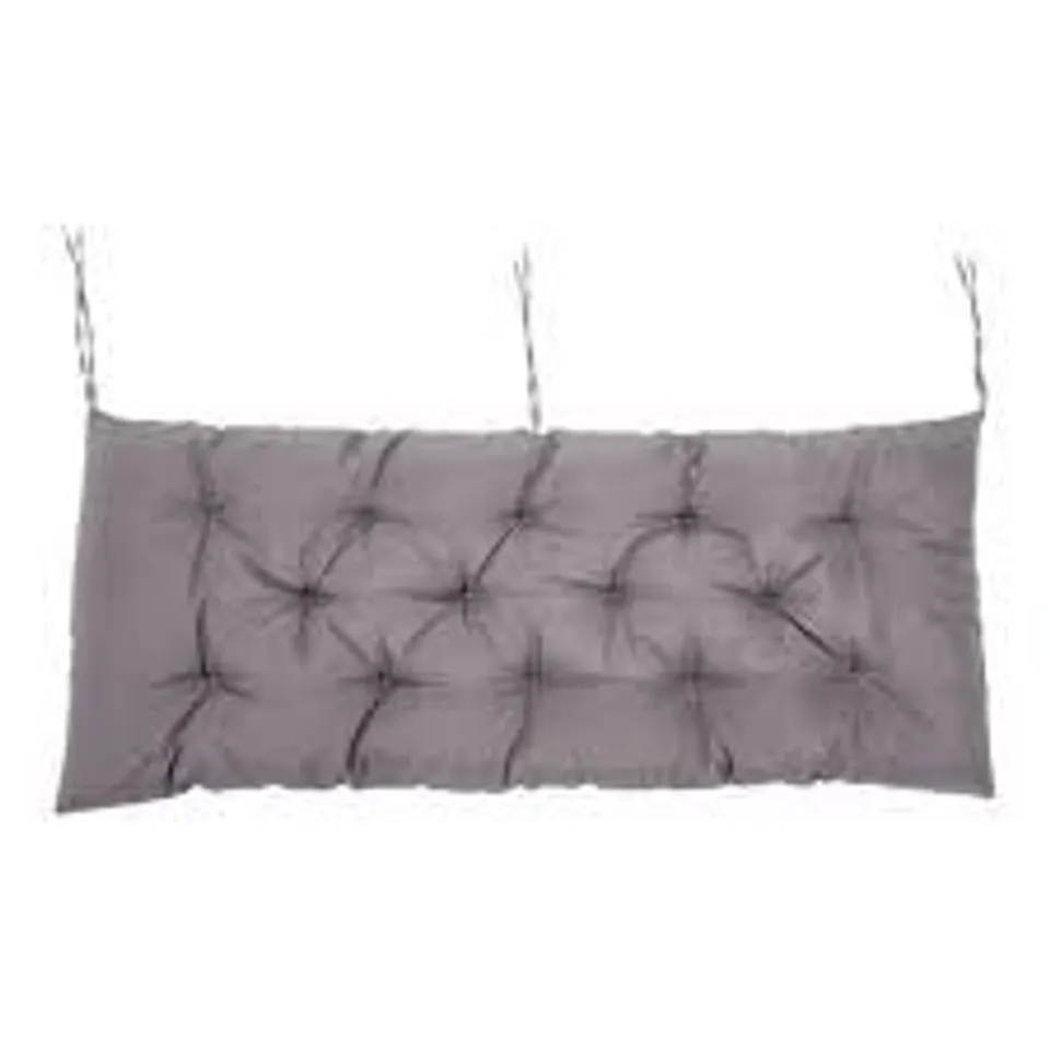 GARDEN BENCH CUSHION - GREY