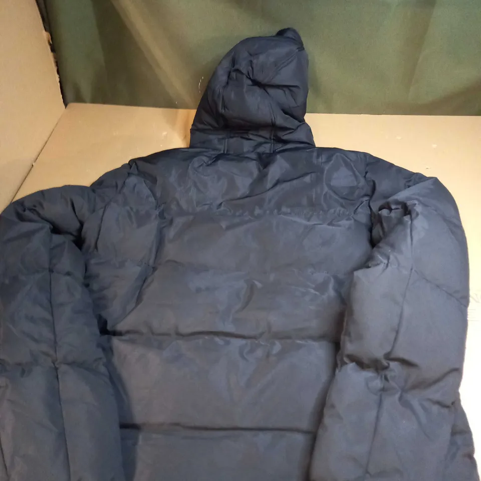 ZAVETTI CANADA BLACK COAT - SIZE MEDIUM