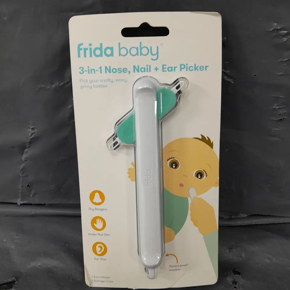 SEALED FRIDA BABY 3-IN-1 NOSE, NAIL & EAR PICKER 