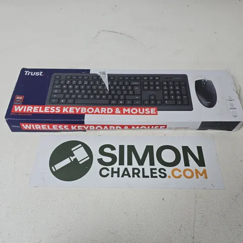 BOXED TRUSR PRIMO WIRELESS KEYBOARD & MOUSE