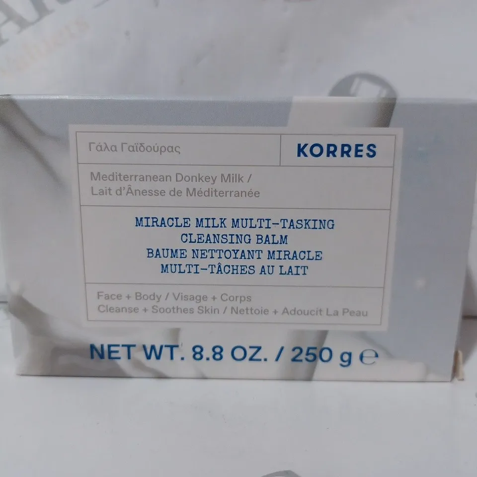 KORRES MEDITERRANEAN MIRACLE MILK MULTI TASKING CLEANSING BALM