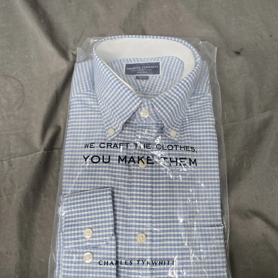 CHARLES TRYWHITT SLIM FIT SHIRT SIZE M