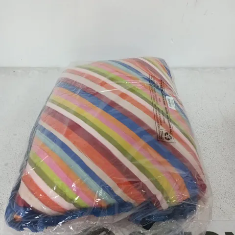 SOPHIE ROBINSON DARLING DIAGONAL STRIPE FEATHER FILLED CUSHION