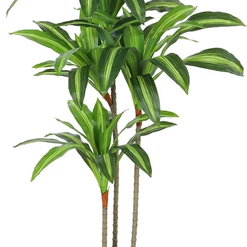 BOXED HOMCOM 120cm ARTIFICIAL DRACAENA TREE WITH BENDABLE TRUNKS FOR HOME DECOR (1 BOX)