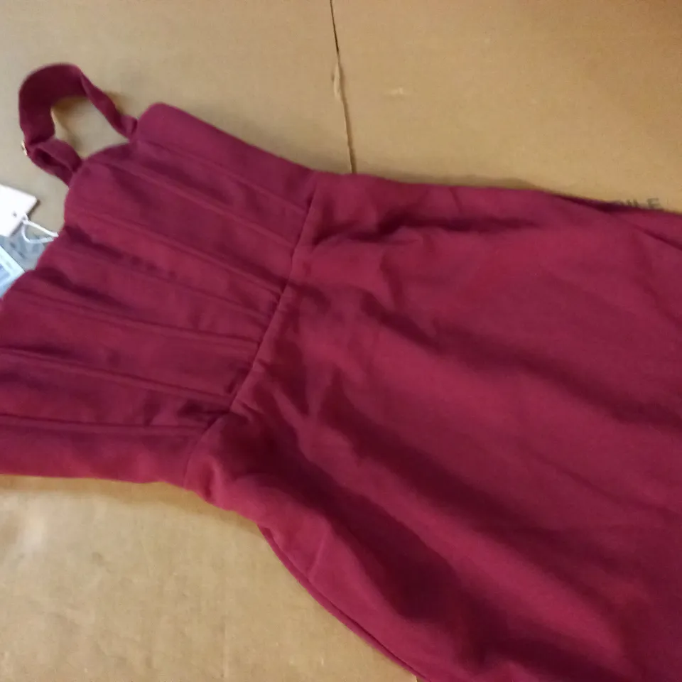 OH POLLY DRESS IN WINE - 6