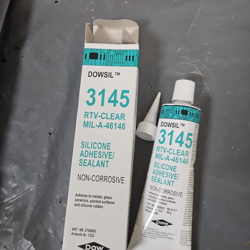 DOWSIL 3145 RTV-CLEAR SILICONE ADHESIVE/SEALANT – 90 ML