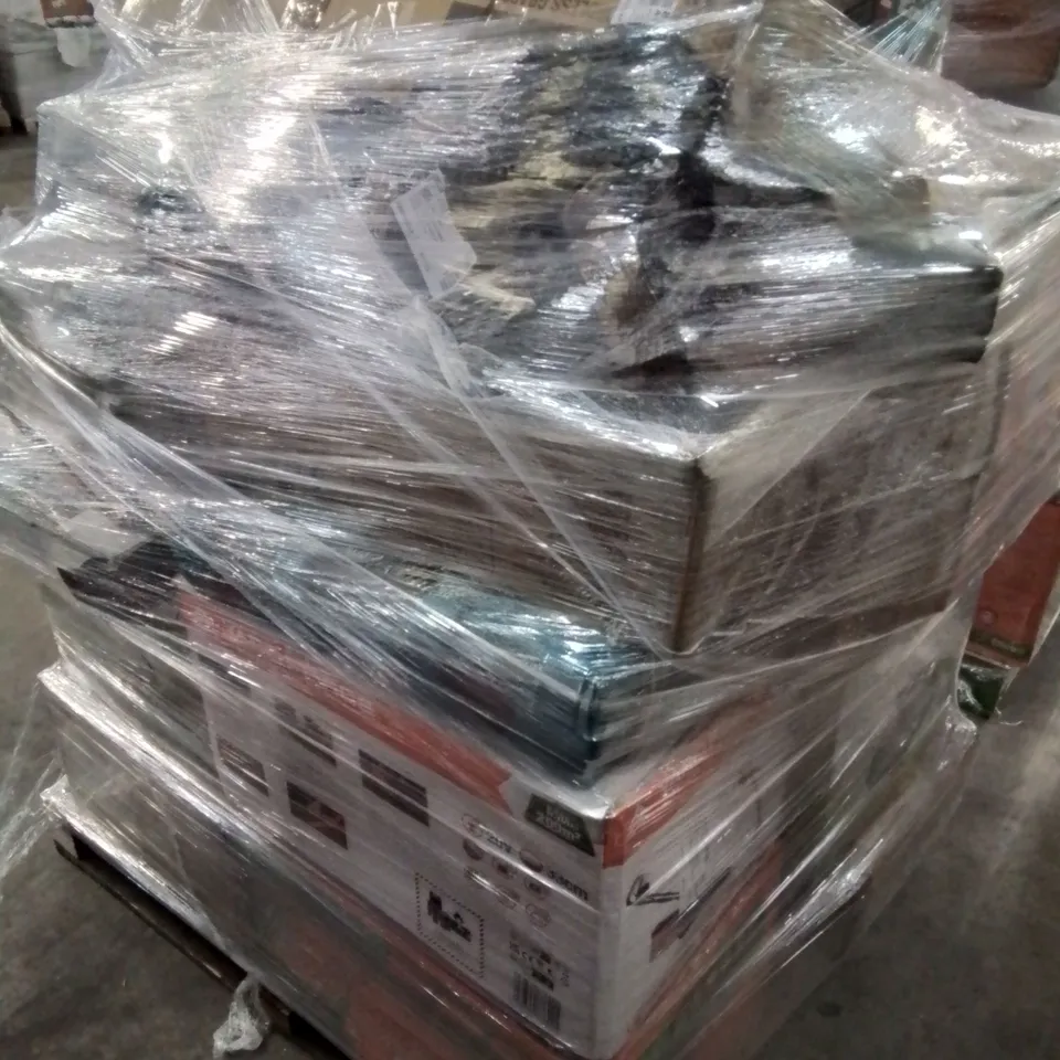 PALLET OF APPROXIMATELY 18 UNPROCESSED RAW RETURN HOUSEHOLD AND ELECTRICAL GOODS TO INCLUDE;