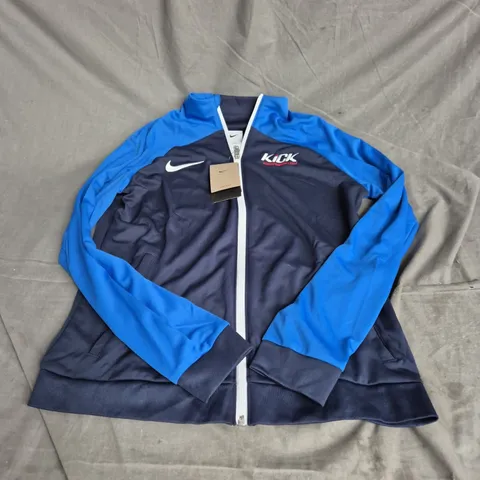 NIKE DRI-FIT SLIM FIT JACKET – MEN'S NAVY/BLUE, SIZE M