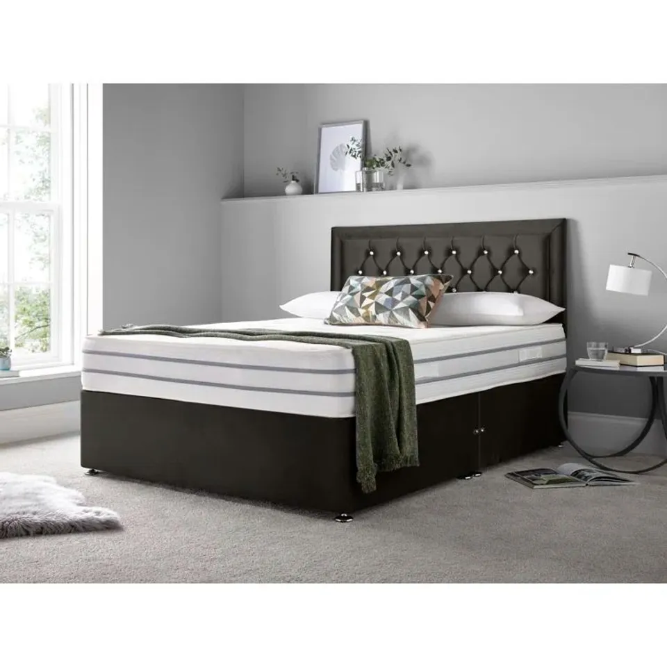 MUSKINGUM MEMORY FOAM BED SET - KINGSIZE (2 PARTS)
