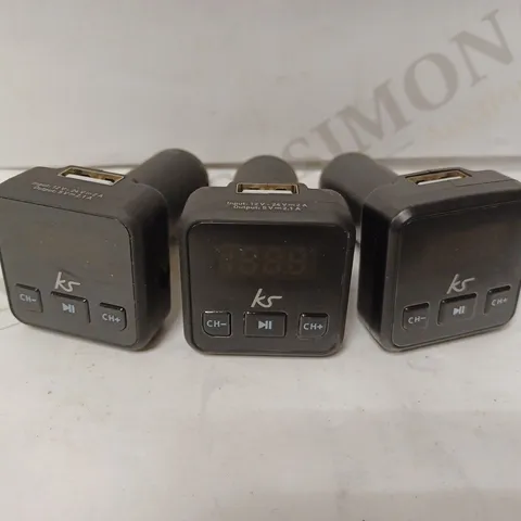 LOT OF APPROX 30 UNBOXED KITSOUND MYFM2 WIRELESS TO FM AUDIO CONVERTERS	