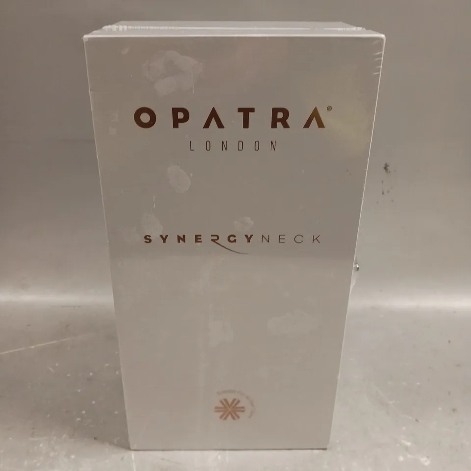 BOXED SEALED OPATRA LONDON SYNERGY NECK ANTI-AGING LED LIGHT THERAPY DEVICE