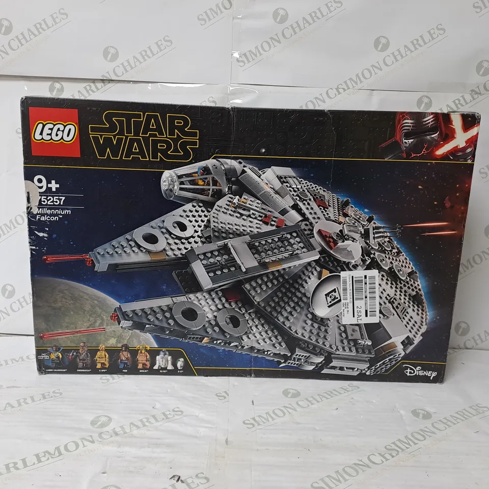 BOXED LEGO STAR WARS MILLENNIUM FALCON 75257 RRP £149.99