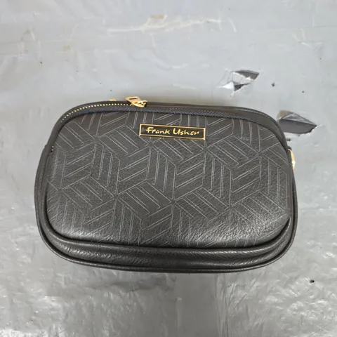 FRANK USHER CROSS BODY BAG IN BLACK