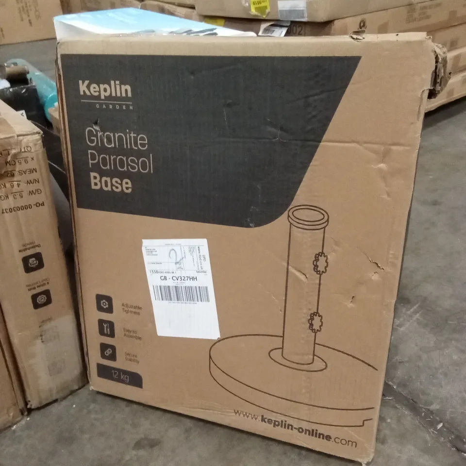 BOXED KEPLIN GRANITE PARASOL BASE
