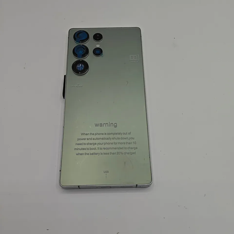 UNBOXED GENERIC 16GB ANDROID MOBILE PHONE IN LIGHT GREEN