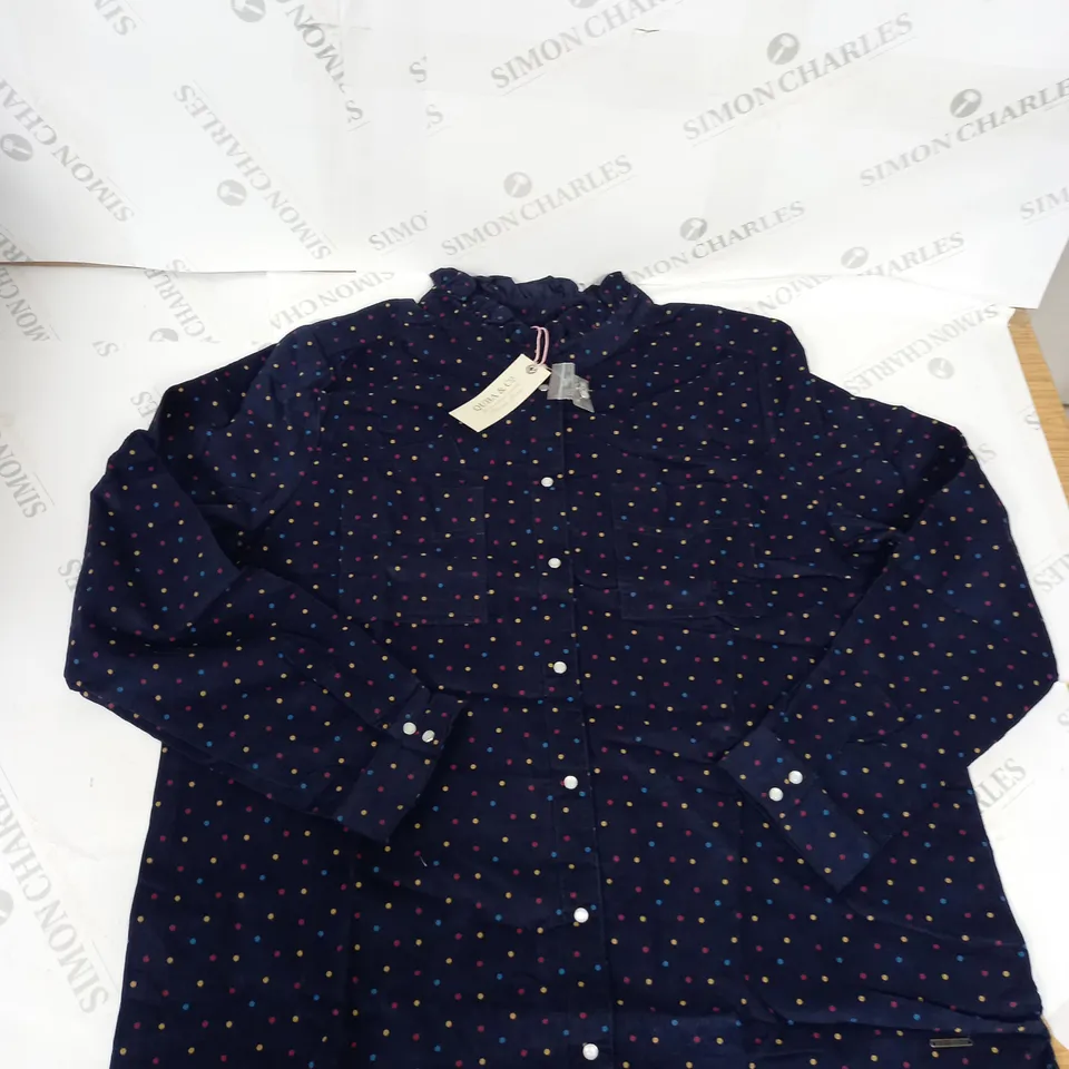 QUBA AND CO CORDED SHIRT SIZE 16