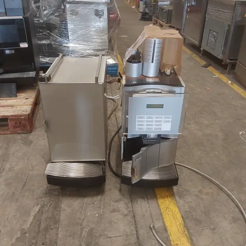 FRANKE COMMERCIAL COFFEE MACHINE WITH MILK CHILLER (2 ITEMS)