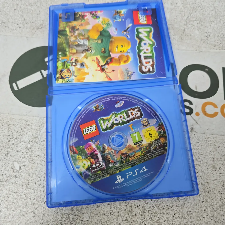 LEGO WORLDS (PS4) – PLAYSTATION 4 GAME