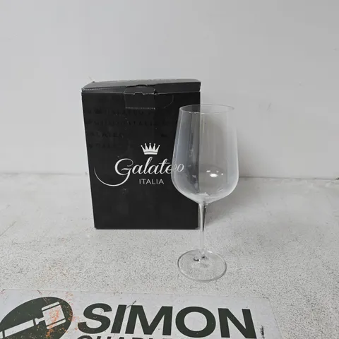 BOXED GALATEO ITALIA BORDEAUX WINE GLASSES, 690 ML, SET OF 4