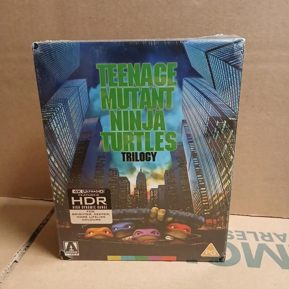 TEENAGE MUTANT NINJA TURTLES TRILOGY – 4K ULTRA HD BLU-RAY BOX SET