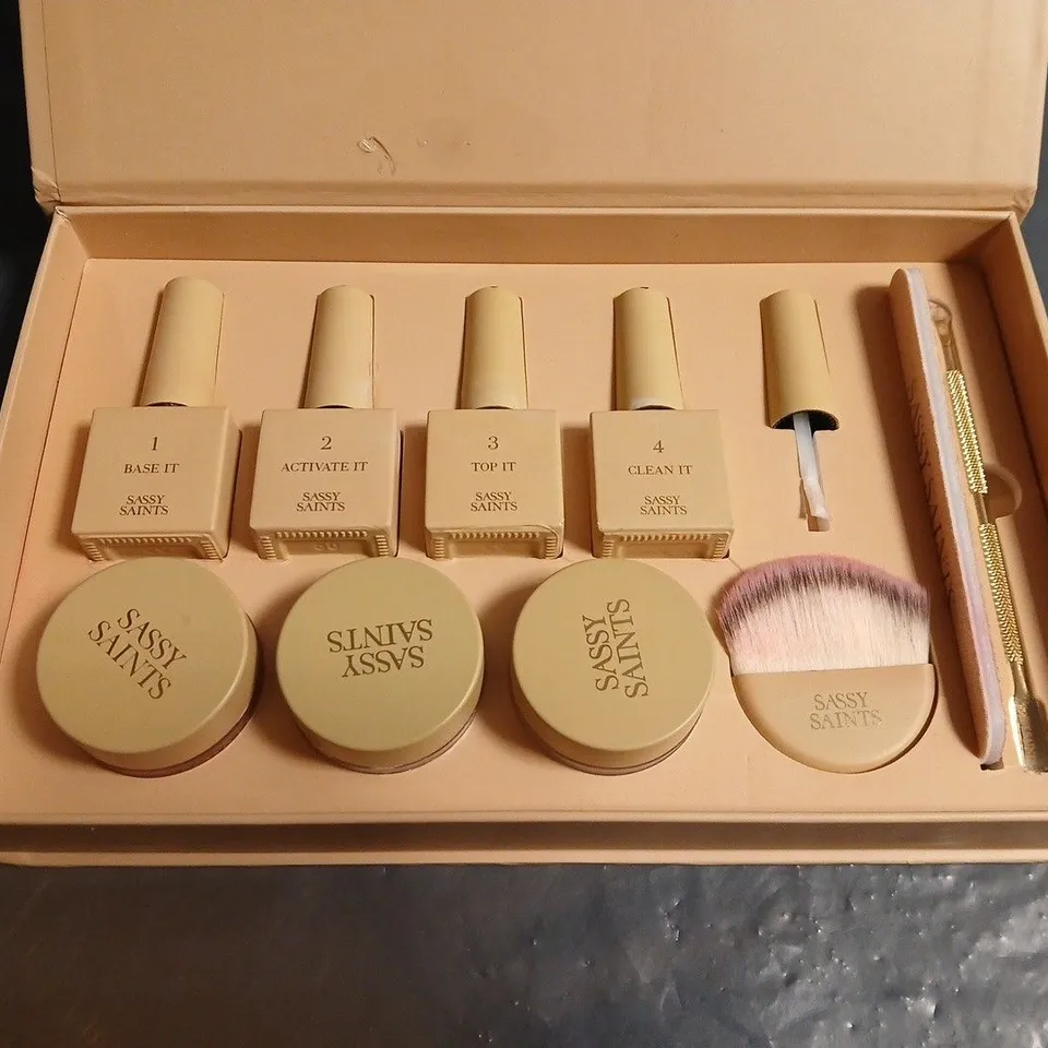 SASSY SAINTS NAIL MANICURE KIT – BOXED
