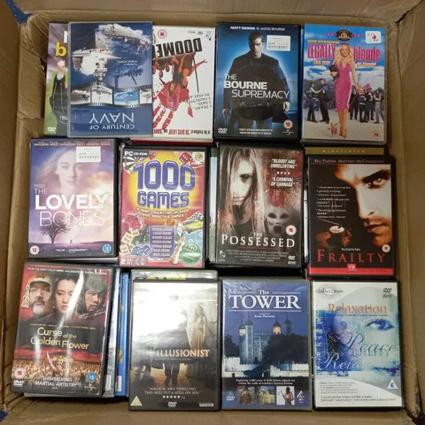 LOT OF APPROXIMATELY 150 ASSORTED DVDS