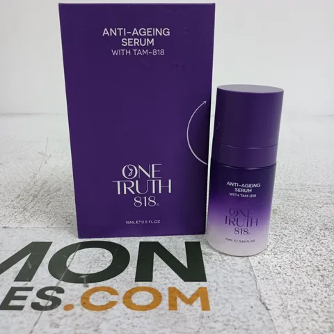 ONE TRUTH 818 ANTI AGEING SERUM WITH TAM 818 15ML