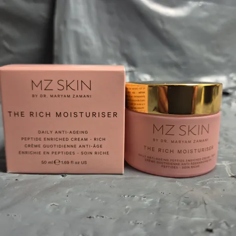 MZ SKIN THE RICH MOISTURISER - 50ML